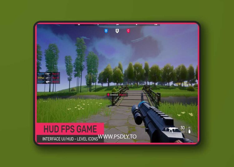 FPS interface UI/HUD - Killfeed/Compass - Pack Kit Ready to play 1 FPS interface UI/HUD - Killfeed/Compass - Pack Kit Ready to play