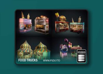Food Trucks & Shops - Theme Park Attractions (5.1 – 5.6)