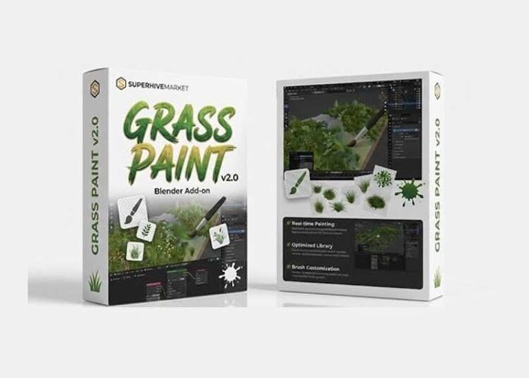 SuperhiveMarket - Grass Paint v2.0 1 Grass Paint v2.0