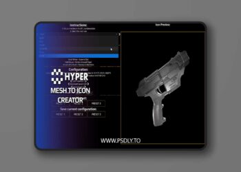 Hyper Mesh to Icon Creator v3 (5.5+)