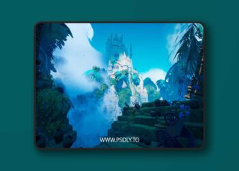 Limestone Temple with Waterfalls Asset Pack (4.25 – 4.26)