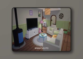Low Poly Cozy Interior (5.2 – 5.6)