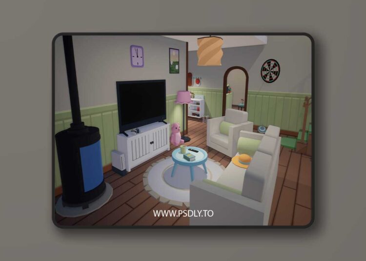 Low Poly Cozy Interior (5.2 – 5.6) 1 Low Poly Cozy Interior (5.2 – 5.6)