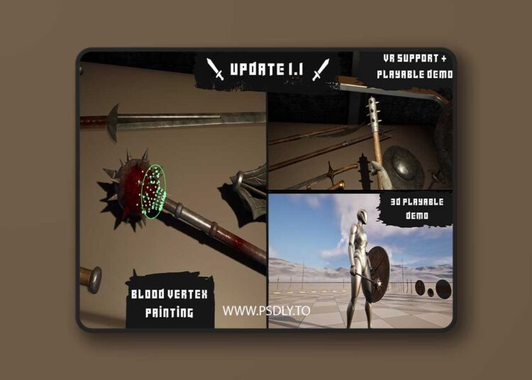 Medieval Weapons Bundle (Weapons, Weapon, Medieval Weapons, Fantasy Weapons) v1.1 (5.0-5.4) 1 Medieval Weapons Bundle (Weapons, Weapon, Medieval Weapons, Fantasy Weapons) v1.1 (5.0-5.4)