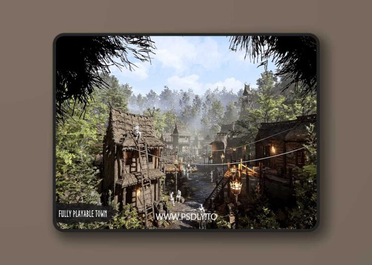 Modular Medieval Village (Village, Medieval Village, Bandit village, Town) (5.3) 1 Modular Medieval Village (Village, Medieval Village, Bandit village, Town) (5.3)