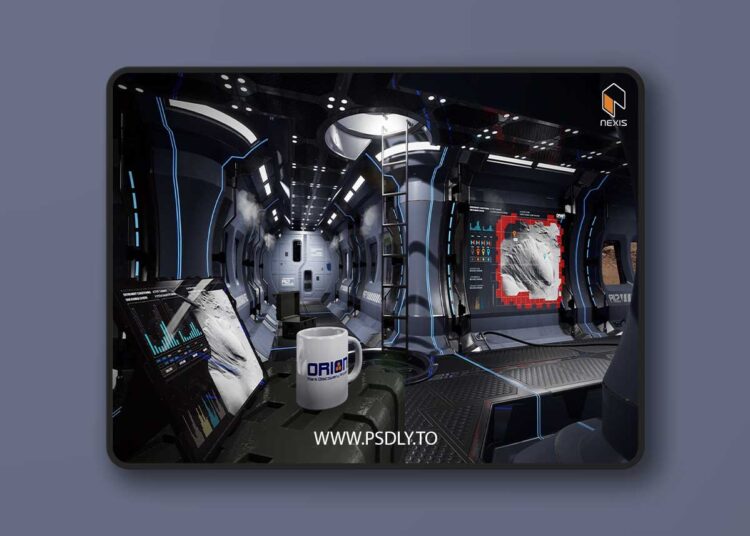 Modular Sci Fi Orion Mars Corridors (4.19 – 4.27 and 5.0 – 5.6) 1 Modular Sci Fi Orion Mars Corridors (4.19 – 4.27 and 5.0 – 5.6)