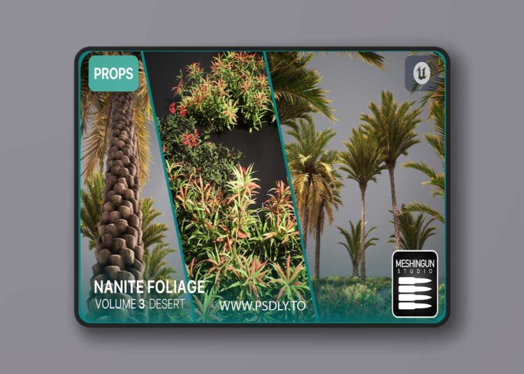 Nanite Foliage Vol3 Desert (5.1 – 5.7) 1 Nanite Foliage Vol3 Desert (5.1 – 5.7)