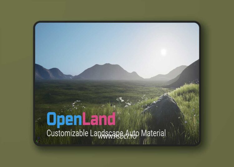 OpenLand - Customizable Landscape Auto Material (4.24 - 4.27, 5.0 - 5.7) 1 OpenLand - Customizable Landscape Auto Material (4.24 - 4.27, 5.0 - 5.7)