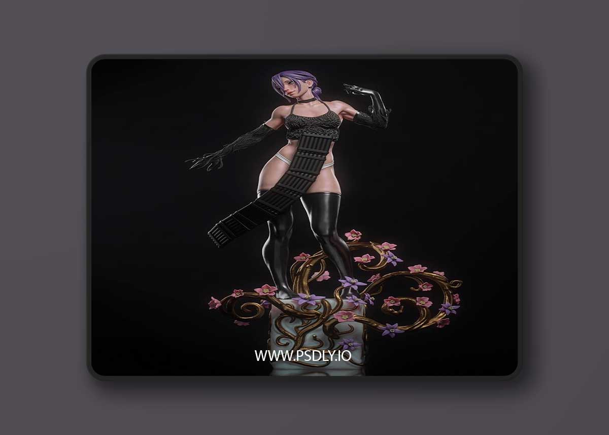 Reze X Bombgirl – 3D Print Model STL