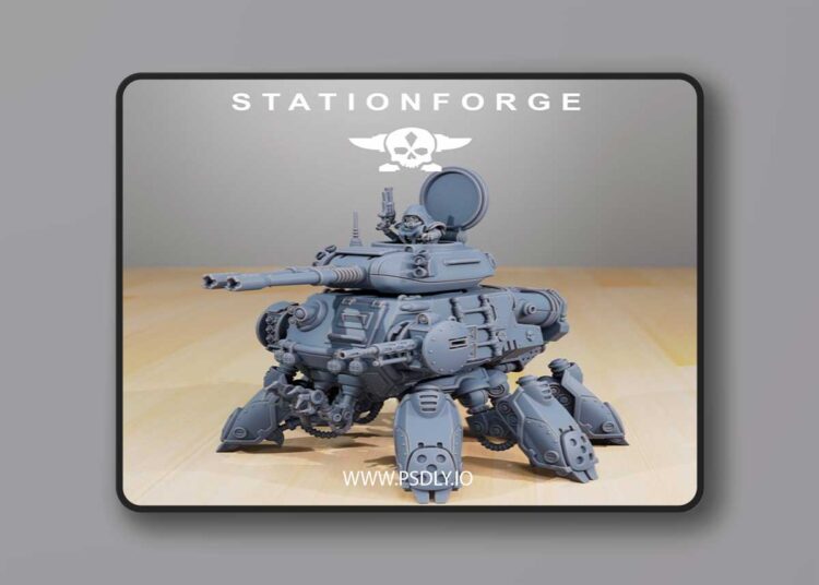 Scavenger Tank – 3D Print Model 1 Scavenger Tank – 3D Print Model