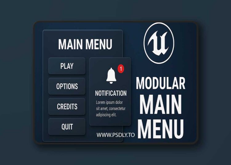 Showcase Main Menu and Notification System (5.6) 1 Showcase Main Menu and Notification System (5.6)