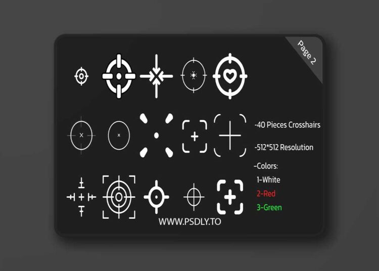 Simple Crosshairs Pack (5.4) for Unreal Engine 1 Simple Crosshairs Pack (5.4)