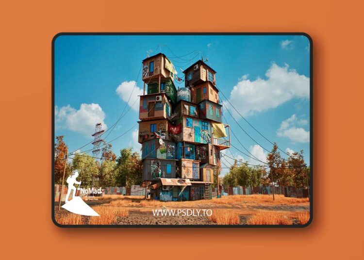 Stacked Slum House – Colorful Urban Survival Environment (5.2+) 1 Stacked Slum House – Colorful Urban Survival Environment (5.2+)
