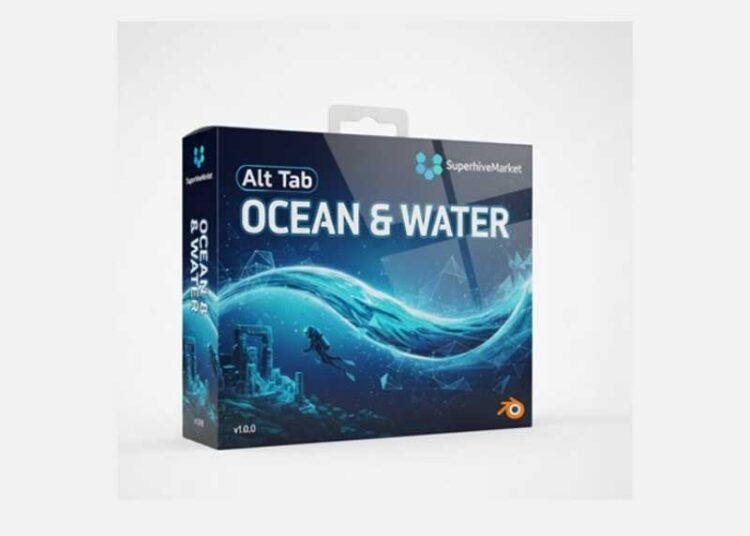 SuperhiveMarket - Alt Tab Ocean & Water v1.0.0 for Blender 1 SuperhiveMarket - Alt Tab Ocean & Water v1.0.0 for Blender