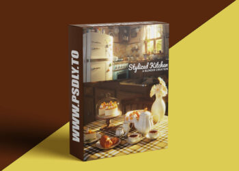 Superhivemarket - Stylized Kitchen Course : A Complete Guide To Create Beautiful 3D Scenes In Blender