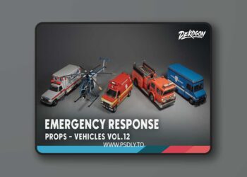 Vehicles VOL.12- Emergency Response (Low Poly) [5.1 – 5.6]
