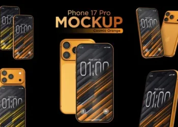 Videohive App Promo Phone 17 Pro Mockup 60624595