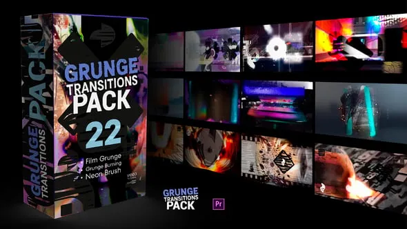 Videohive - Grunge Transitions Pack - 60708930 1 Videohive Grunge Transitions Pack 60708930