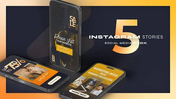 Videohive - Instagram Sale Stories Orange - 60708537 1 Videohive Instagram Sale Stories Orange 60708537