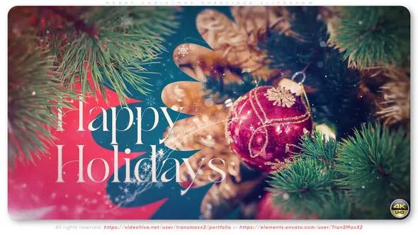 Videohive - Merry Christmas Greetings Slideshow - 60892125 1 Videohive Merry Christmas Greetings Slideshow 60892125