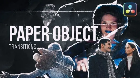 Videohive - Paper Object Transitions for DaVinci Resolve - 60732567 1 Videohive Paper Object Transitions for DaVinci Resolve 60732567