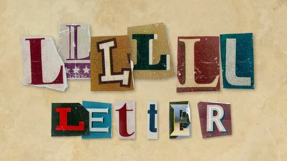 Videohive - Ransom Letters - L Letters - 60702854 1 Videohive Ransom Letters L Letters 60702854