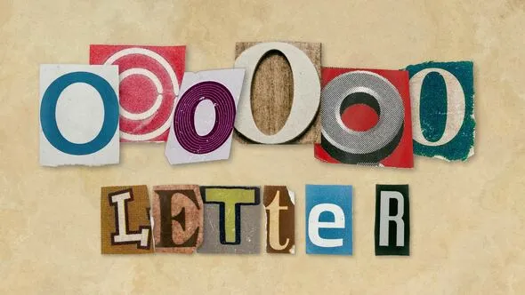 Videohive - Ransom Letters - O Letters - 60721842 1 Videohive Ransom Letters O Letters 60721842