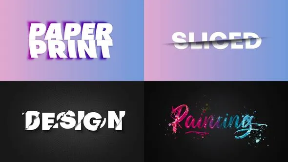 Videohive - Text Effect - Artistic Style 02 - 60555199 1 Videohive - Text Effect - Artistic Style 02 - 60555199
