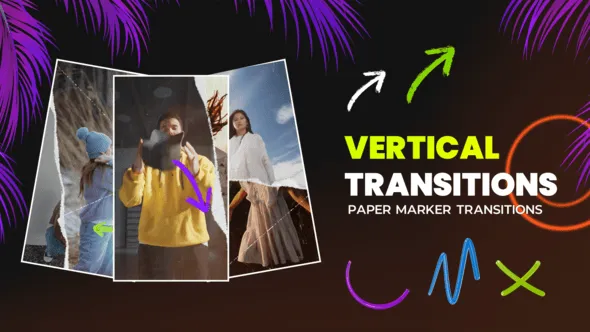 Videohive - Vertical Transitions - 60528120 1 Videohive Vertical Transitions 60528120