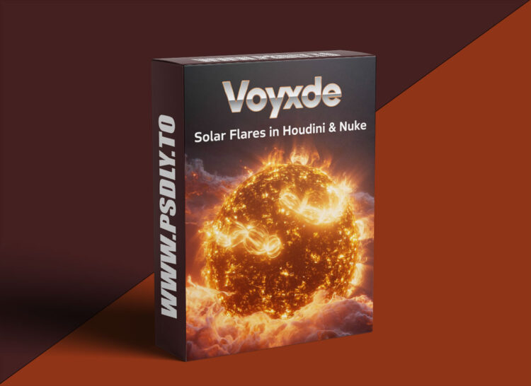 Voxyde - Solar Flares in Houdini & Nuke 1 Voxyde - Solar Flares in Houdini & Nuke