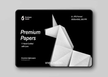 20 Premium Hand Made Paper Textures