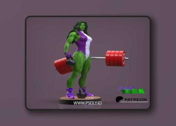 Adolfo Sepulveda – She Hulk – 3D Print Model STL
