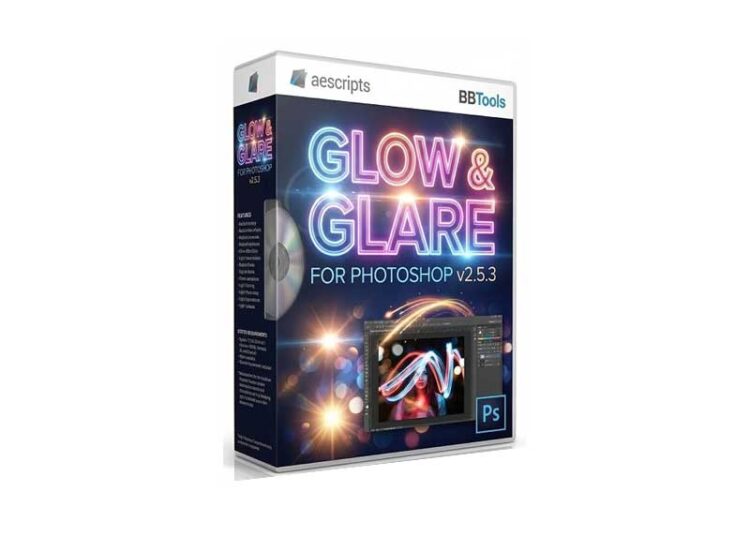 BBTools Glow & Glare 2 V2.5.17 for Photoshop 1 Aescripts BBTools Glow Glare for Photoshop v2.5.3