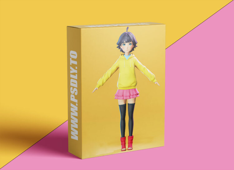 Artstation - Himawari – Naruto character fan-art modeling - Flycat 1 Artstation - Himawari – Naruto character fan-art modeling - Flycat