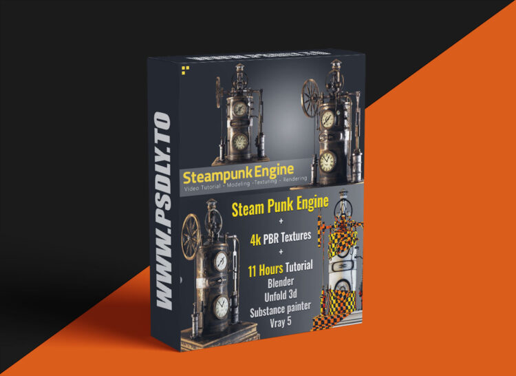Artstation - Steampunk Engine - Tutorial Full Process-Asset 1 Artstation - Steampunk Engine - Tutorial Full Process-Asset