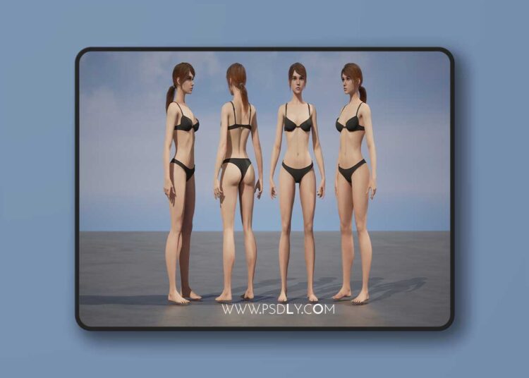Base Mesh Female - Marta (4.26 – 4.27 and 5.0 – 5.7) 1 Base Mesh Female - Marta (4.26 – 4.27 and 5.0 – 5.7)