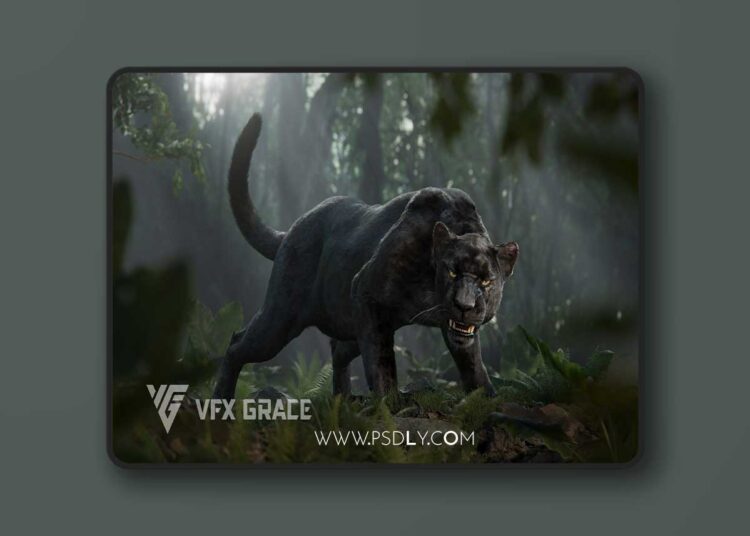 Black Jaguar 3D, Blender Black Jaguar 1 Black Jaguar 3D, Blender Black Jaguar