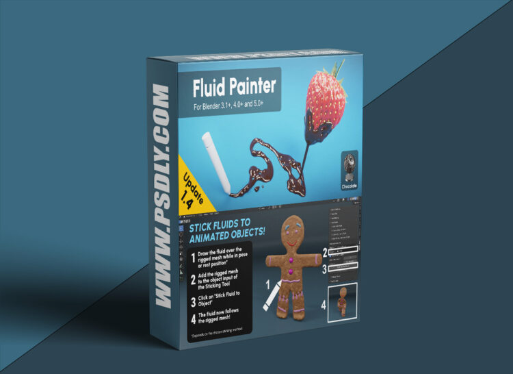 Blender - Fluid Painter v1.4.2 1 Blender Fluid Painter v1.4.2