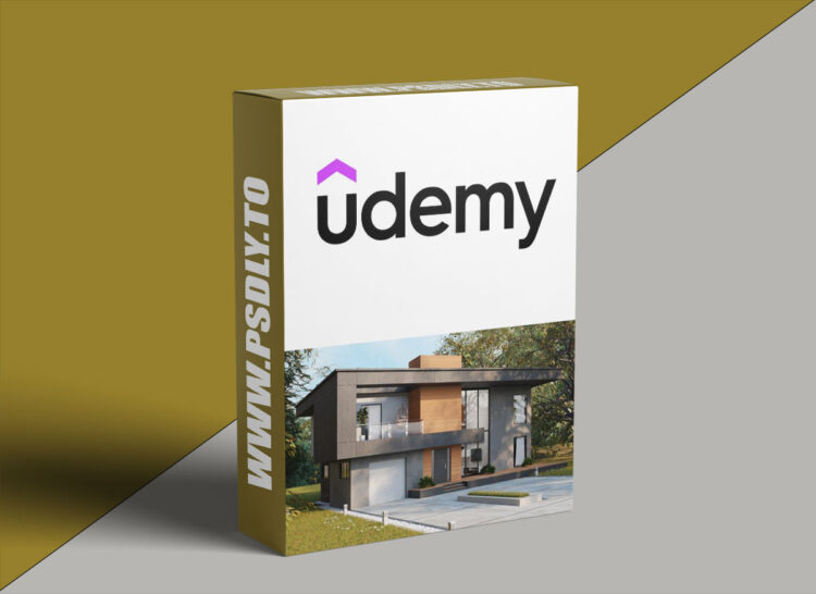 Udemy – Build a modern villa with accurate measurements in Blender 1 Build a modern villa with accurate measurements in Blender