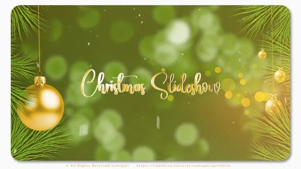 Videohive - Christmas Slideshow - 61100423 1 Christmas Slideshow