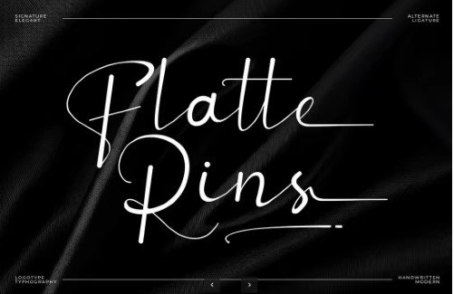 Creativemarket - Flatte Rins || Elegant Classy Script Font 1 Creativemarket Flatte Rins Elegant Classy Script Font