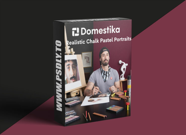 Domestika - Realistic Chalk Pastel Portraits 1 Domestika - Realistic Chalk Pastel Portraits