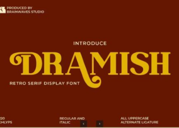 Dramish Serif Font