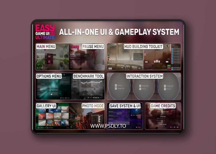 Easy Game UI Ultimate v3.0 (5.7-5.8) for Unreal Engine 1 Easy Game UI Ultimate v3.0 (5.7-5.8)