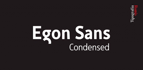 Egon Sans Condensed Font Family 9xOTF 1 Egon Sans Condensed Font Family