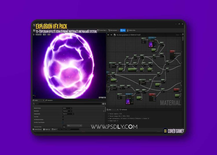 Explosion VFX Pack (5.0 – 5.4) for Unreal Engine 1 Explosion VFX Pack (5.0 – 5.4)