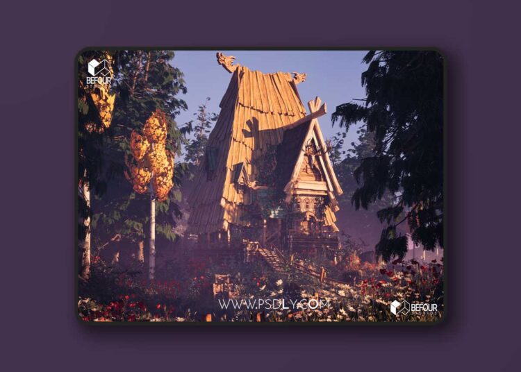 Fantasy Slavic Hut Environment (5.4 – 5.7) 1 Fantasy Slavic Hut Environment (5.4 – 5.7)