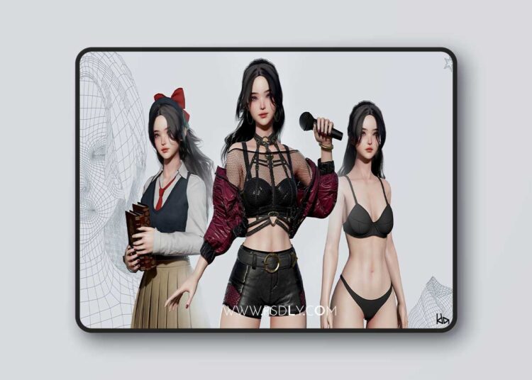 K-POP SERIES - Sun (4.19 – 4.27 and 5.0 – 5.7) for Unreal Engine 1 K-POP SERIES - Sun (4.19 – 4.27 and 5.0 – 5.7)