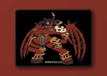 Khorne Demon Girl AI Gen – 3D Print Model STL