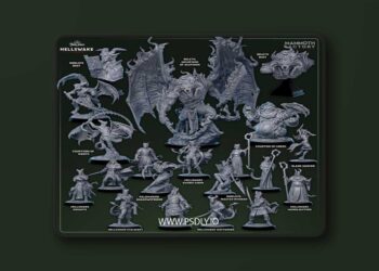 Mammoth Factory – Hellswake October 2025 – 3D Print Model STL